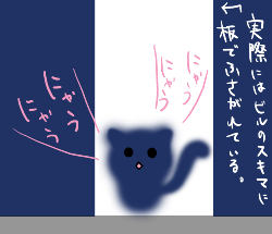 くろふわさん。