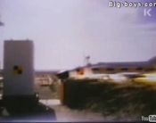 原子力発電所の壁に戦闘機をぶつける実験