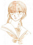 小槙さんの鉛筆画