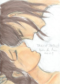 クラトスとアンナ