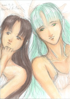 アンナさんとマーテル