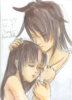 クラトスとアンナ