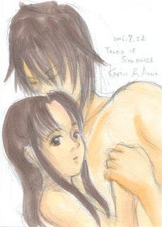 クラトスとアンナ