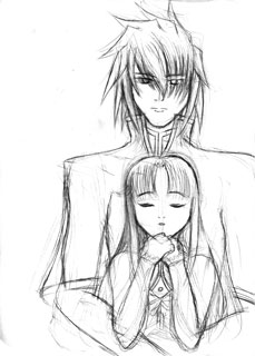 クラトスとアンナ