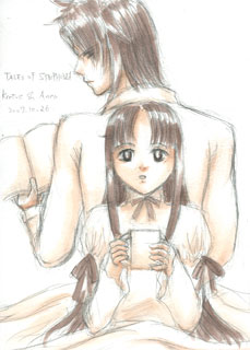 クラトスとアンナ