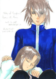 クラトスとアンナ