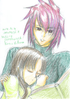 クラトスとアンナ