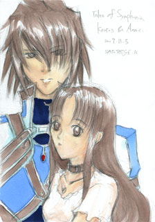 クラトスとアンナ