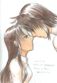 クラトスとアンナ