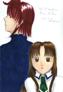 クラトスとアンナ