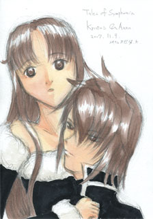 クラトスとアンナ