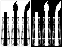 煙突のイラストのサンプル