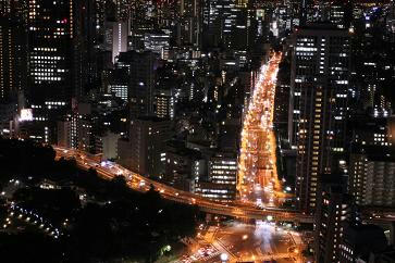 車の川。