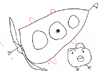 ぴよことロケット