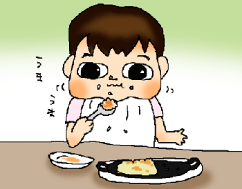 お昼ごはんもうみゃい