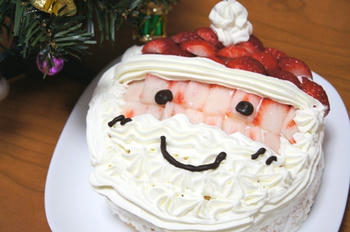 サンタケーキ