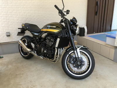 KAWASAKI Z900RSのタイガーカラー納車