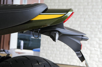 Z900RSのノーマルリアフェンダー