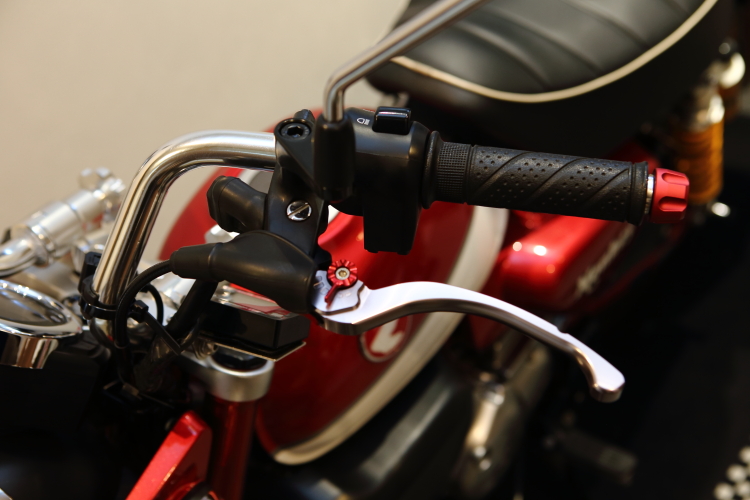 モンキー１２５にコーケンのメカニカルクラッチホルダーを装着