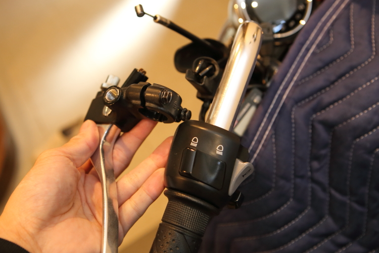 モンキー１２５にコーケンのメカニカルクラッチホルダーを装着