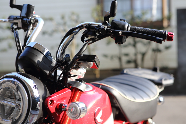 モンキー１２５にコーケンのメカニカルクラッチホルダーを装着