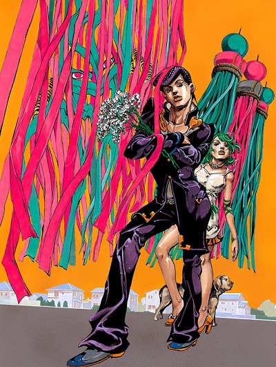 JOJO ジョジョの奇妙な冒険　東方仗助　荒木飛呂彦　高級複製原画 JOJO 荒木飛呂彦原画展 ポストカードセット 東方仗助 - メルカリ