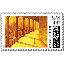 Original unique products 「Fantasy art - Corridor Stamps」