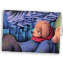 Original unique products 「Fairy tale illustration - Angel Dog」