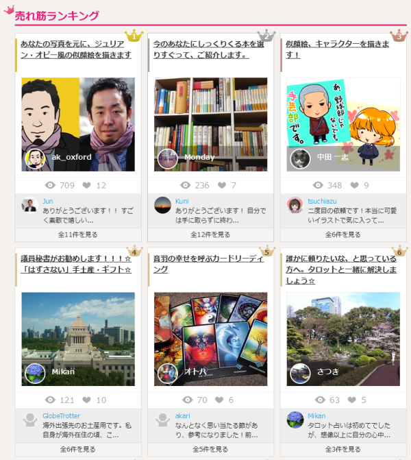 人気ランキング