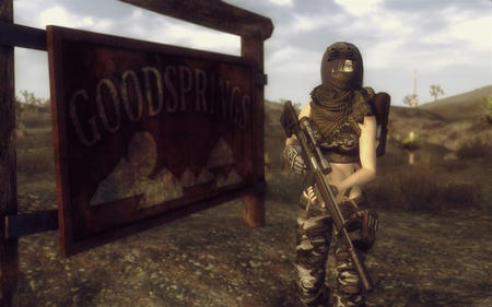 Fallout New Vegas Ep 03 ゴーストタウン ガンファイト グレアム尊士のやりたい放題な日常