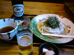 武蔵野うどん 梅ざる