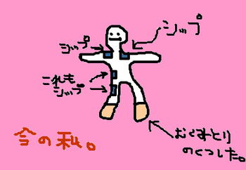 夜の私。