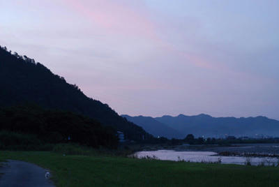 夕暮れ散歩