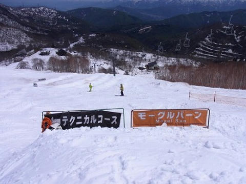かぐらスキー場　モーグルコース