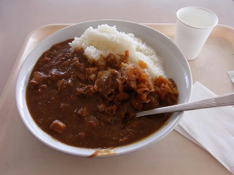 かぐらスキー場　カレー