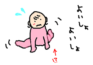 ②よいしょ。