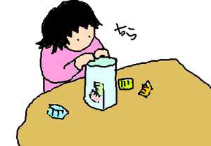 手作りおもちゃ。