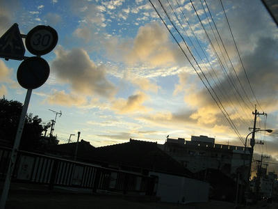 夕焼け