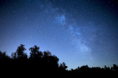 深夜 真夜中 星 満点 キレイ 美しい 背景  壁紙