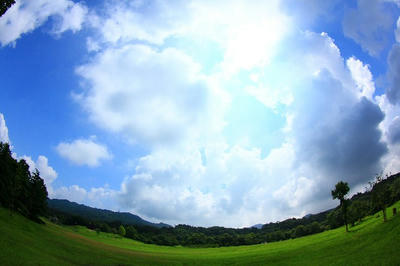 まぶしい 青空 快晴 すがすがしい さわやか 背景  壁紙