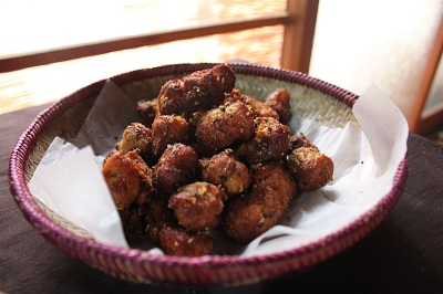 大豆グルテンのから揚げ