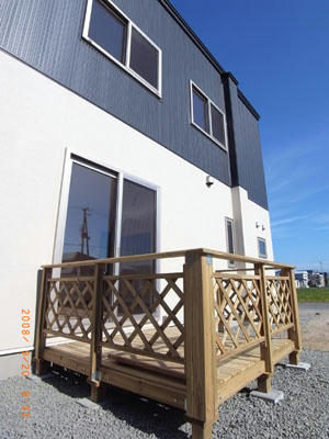 『サンライズシティ』建売住宅テラス