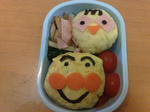 アンパンマンとメロンパンナのオムライス