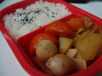 普通のお弁当