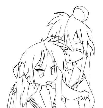 かがみとこなた