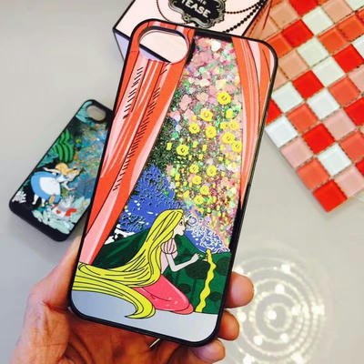 塔の上のラプンツェルディズニー白雪姫プリンセスiPhoneX/iPhone8ケース
