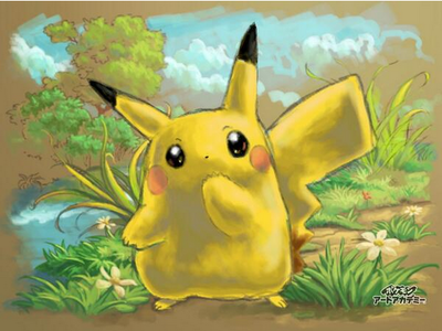 ポケモンアートアカデミーを使ったイラストの紹介 ポケモンアートアカデミーの口コミ紹介