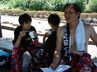 しばし休息。。。。