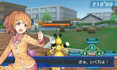 ニンテンドー3DS『メダロット ガールズミッション カブトVer