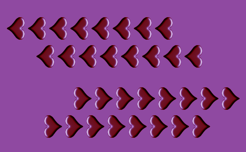 動く錯視画像（カラー）